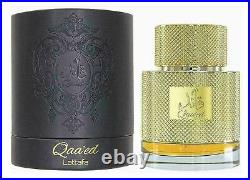 Qaa'ed Eau De Parfum By Lattafa Spray 100 ml (3.4 Oz) Free Shipping ORIGINAL