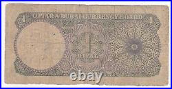 Qatar & Dubai, 1 Riyal, 1960, Qatar & Dubai Currency Board, P1a, VF+