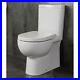 RAK Tonique Close Coupled BTW Toilet with Soft Close Seat White