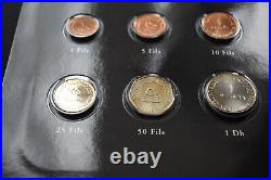 RARE VAE UNITED ARAB EMIRATES SET Dif Years 1998 1 5 10 25 50 Fils Dirham