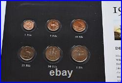 RARE VAE UNITED ARAB EMIRATES SET Dif Years 1998 1 5 10 25 50 Fils Dirham