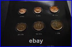 RARE VAE UNITED ARAB EMIRATES SET Dif Years 1998 1 5 10 25 50 Fils Dirham