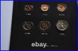 RARE VAE UNITED ARAB EMIRATES SET Dif Years 1998 1 5 10 25 50 Fils Dirham