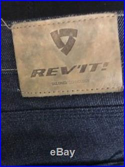 REV'IT Jeans Women's Sz 27 Madison Ladies 2 RF Medium Blue FPJ025 Regular Fit