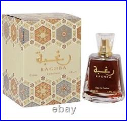 Raghba Eau De Perfum EDP Unisex 100 ML by Lattafa Perfumes Original Hotselling
