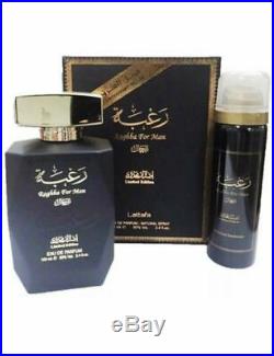 Raghba For Man Oriental Sandalwoody Violet Musky Eua De Parfum By Lattafa 100ml