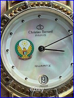 Rare Christian Bernard Paris Uae United Arab Emirates Armed Forces Royal Gift