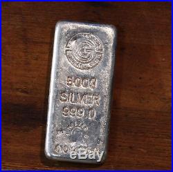 Rare Poured 500g 999 Silver Bar From Dubai, UAE Serial Number 000250