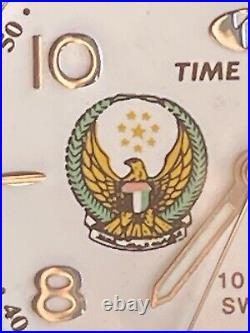 Rare Time Force Swiss Uae United Arab Emirates Armed Forces Royal Gift