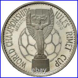 Ras Al Khaimah, 10 Riyals 1970 Rimet Cup (u), Rare