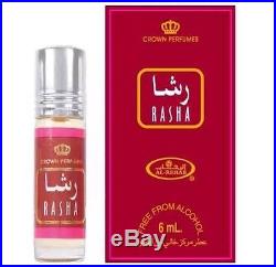 Rasha Al Rehab 6ml by Al Rehab Best Seller Perfume/Attar / Ittar (6 X 6ml)