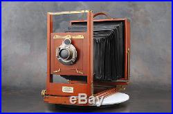 - Rochester Optical Co. Empire State 8x10 Camera, Planatograph Lens