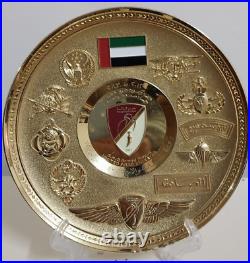 Scarce UAE United Arab Emirate Presidential Guard Military Army Plaque plate