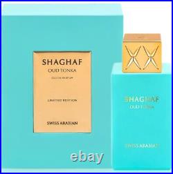 Shaghaf Oud Tonka Eau De Parfum by Swiss Arabian 100% Authentic Unisex 75 ML