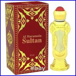 Sultan by Al Haramain Non-alcohol Arabian Attar Perfume Oil 12ml USA SELLER
