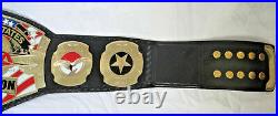 TNA United States Wrestling Championship Belt Adult Size Leather Strap