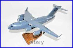 UAE Air Force 1230 C-17 Model, 1/116th Scale, Mahogany, Cargo