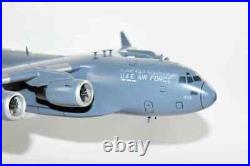 UAE Air Force 1230 C-17 Model, 1/116th Scale, Mahogany, Cargo