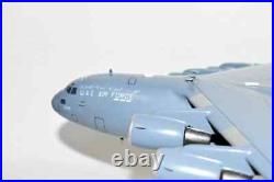 UAE Air Force 1230 C-17 Model, 1/116th Scale, Mahogany, Cargo