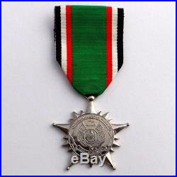 UAE UNITED ARAB EMIRATES SERVICE STAR full size medal 1982 GCC Very Rare