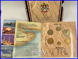 UAE United Arab Emirates 6 Coins 1989 AH1409 Mint Set KM MS1