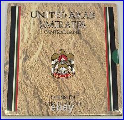 UAE United Arab Emirates 6 Coins 1989 AH1409 Mint Set KM MS1