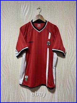 UNITED ARAB EMIRATES 2002 2003 AWAY FOOTBALL SHIRT SOCCER JERSEY UMBRO sz L MEN