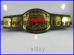 UWF World Heavyweight Wrestling Championship Belt Adult Size Leather Strap