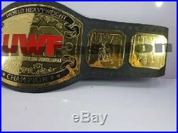 UWF World Heavyweight Wrestling Championship Belt Adult Size Leather Strap
