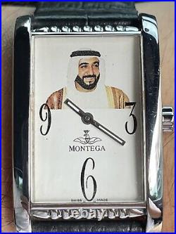 Ultra-rare Montega Swiss Sheikh Khalifa Uae United Arab Emirates Royal Gift