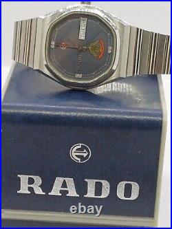 Unique Vintage Rado Uae United Arab Emirates Army Logo Watch Cal. 2863