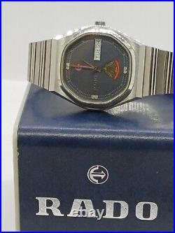 Unique Vintage Rado Uae United Arab Emirates Army Logo Watch Cal. 2863