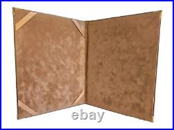 United Arab Emirate Dhabi Army military cover wallet document Faux Leather rare