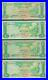 United Arab Emirates 10 Dirhams Different Prefix 10 pcs Lot, 1982, P 8, VF- / VF