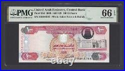 United Arab Emirates 100 Dirhams 2008/AH1429 P30d Uncirculated Grade 66