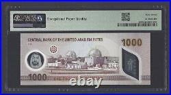 United Arab Emirates 1000 Dirhams 2022/AH1444 P38 Uncirculated Grade 67