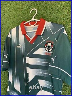 United Arab Emirates 1998/2000 Football Shirt Jersey Away Puma Original Size S