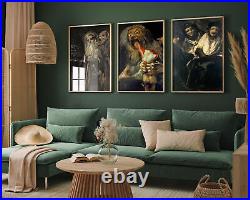 United Arab Emirates, Abu Dhabi Dubai Sharjah, Set of Three Poster Art Print