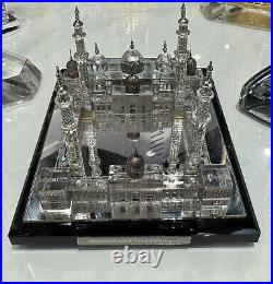 United Arab Emirates Abu Dhabi Sheikh Zayed Grand Mosque Model Glass Metal