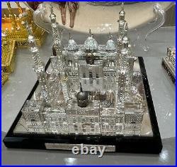 United Arab Emirates Abu Dhabi Sheikh Zayed Grand Mosque Model Glass Metal