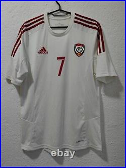 United Arab Emirates Football Jersey #7 Adidas M Trikot UAE Shirt W42295 2014