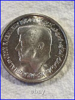 United Arab Emirates, John F Kennedy, 1964, 5 Rupees, Silver mint 33,000