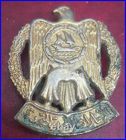 United Arab Emirates Miltary Soldier Badge 4.3x5.00 CM