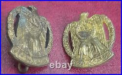 United Arab Emirates Miltary Soldier Badge Pair Facing Right And Left 2.2x2.5cm