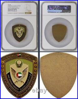 United Arab Emirates NGC MS 69 Medal G. H. Q Armed Forces Joint Aviation Command