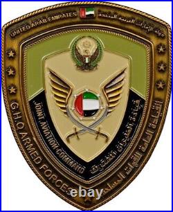 United Arab Emirates NGC MS 69 Medal G. H. Q Armed Forces Joint Aviation Command
