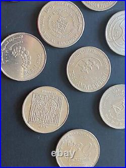 United Arab Emirates UAE 1 Dirham Coin Commemorative (Lot of 26 coins) Dubai