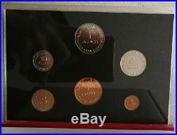 United Arab Emirates UAE 6 Coins 1989 SPECIMEN PROOF Set