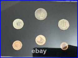 United Arab Emirates UAE 6 Coins 1995 SPECIMEN PROOF Set RARE