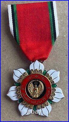 United Arab Emirates UAE Dubai Order of Military Merit MEDAL BADGE